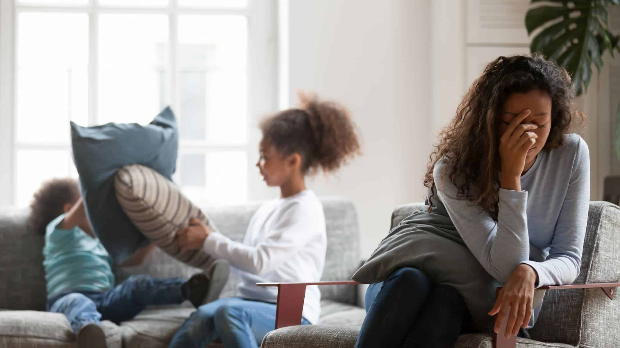 A highly sensitive woman, drained by the energy of loud children, is reminded of the reasons why she’s chosen not to have kids.