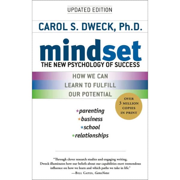Mindset by Carol S. Dweck book cover.