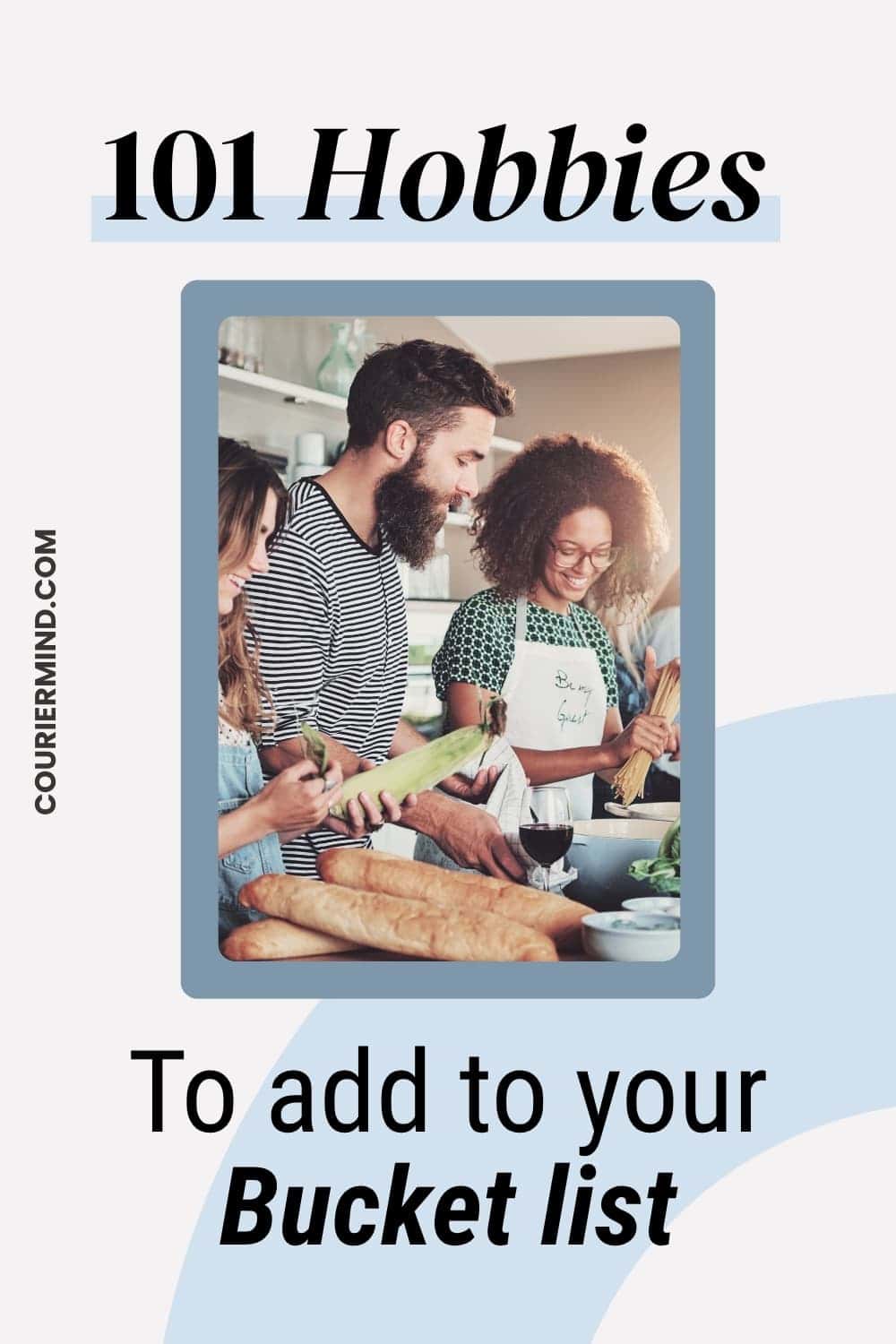 A group of people taking a cooking class, smiling and enjoying themselves in the kitchen.